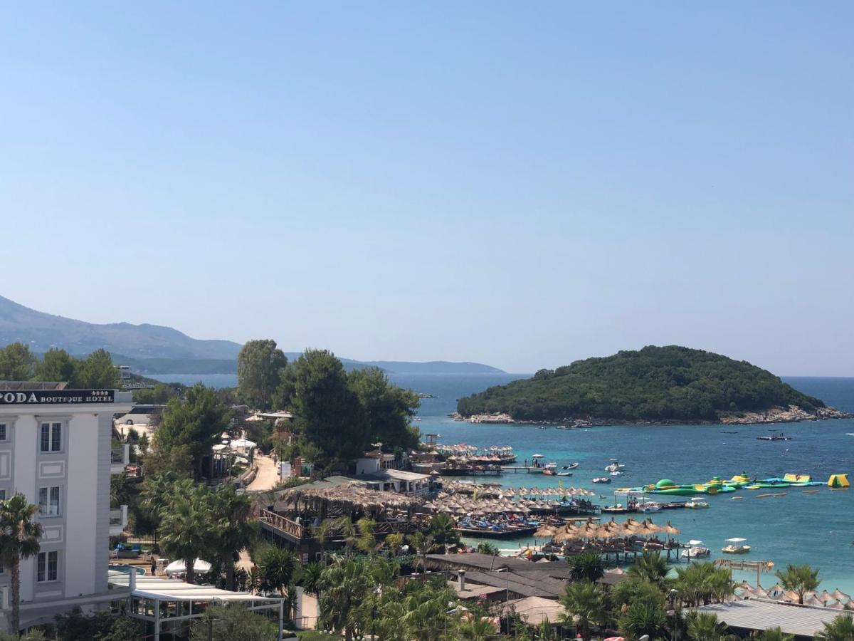 Poseidon Hotel Ksamil Luaran gambar
